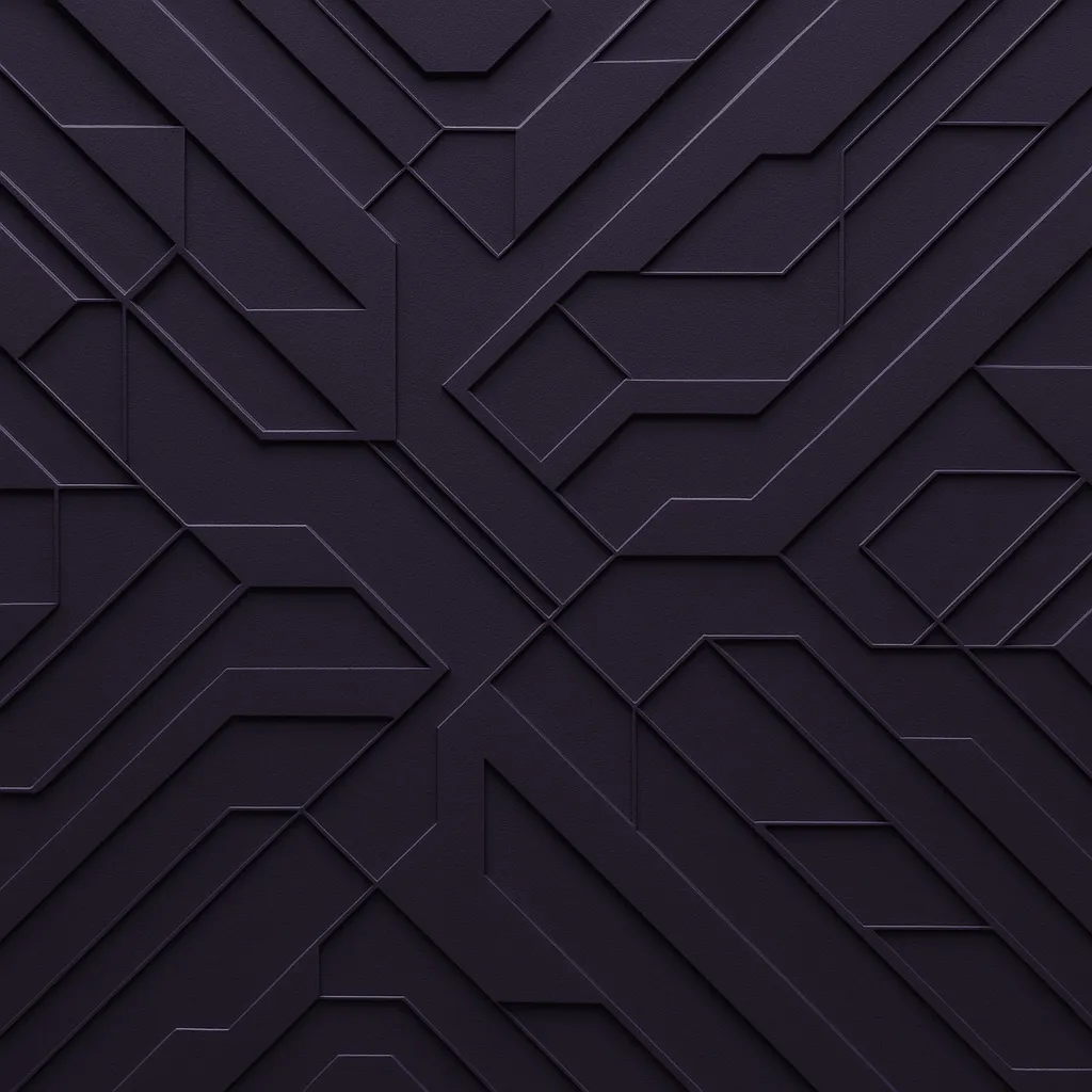 Dark purple geometric abstract pattern
