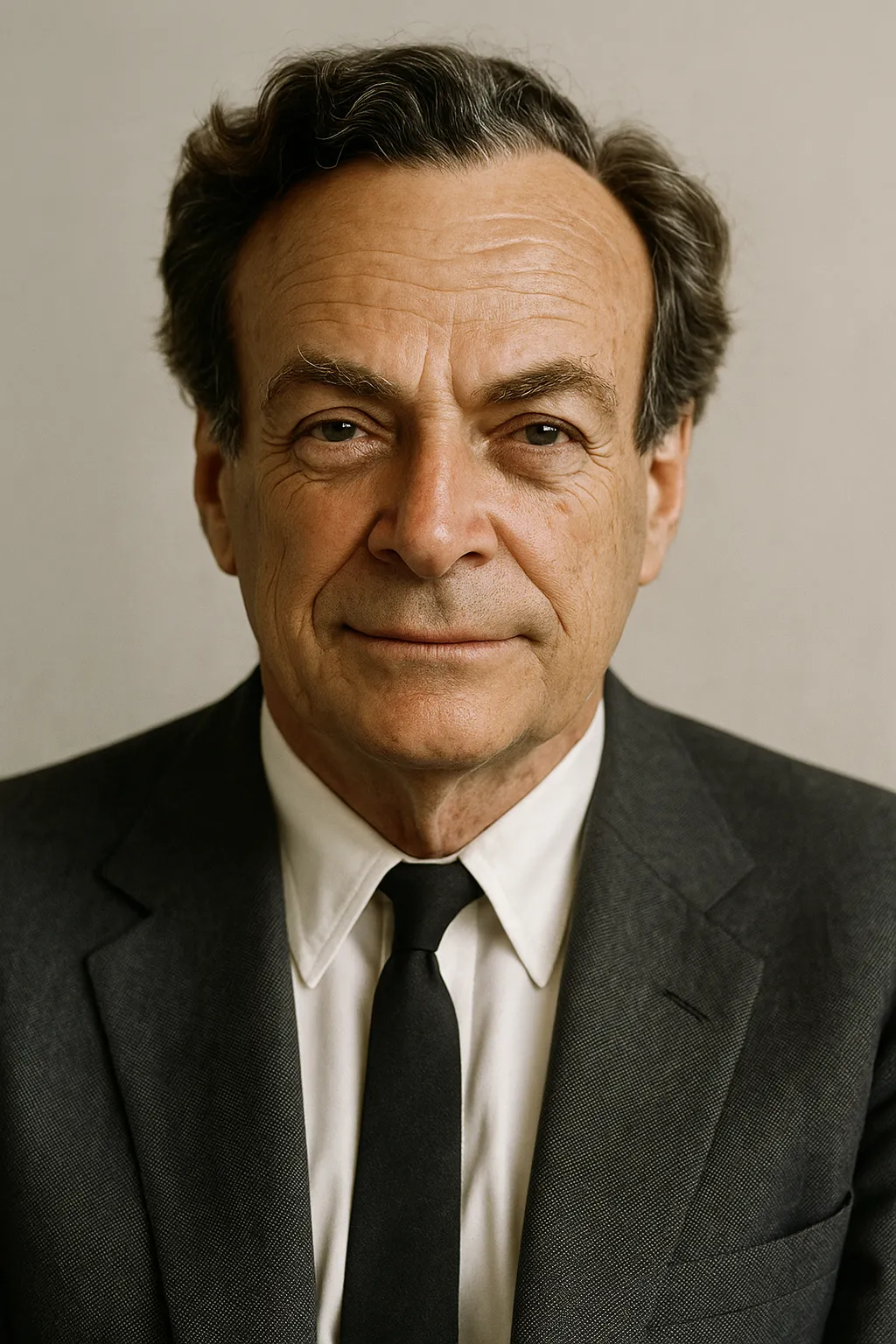 portrait of Richard Feynman