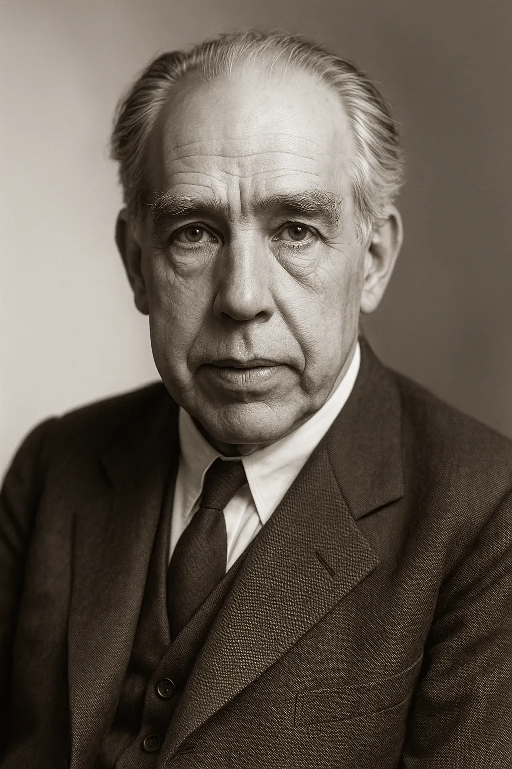 portrait of Niels Bohr
