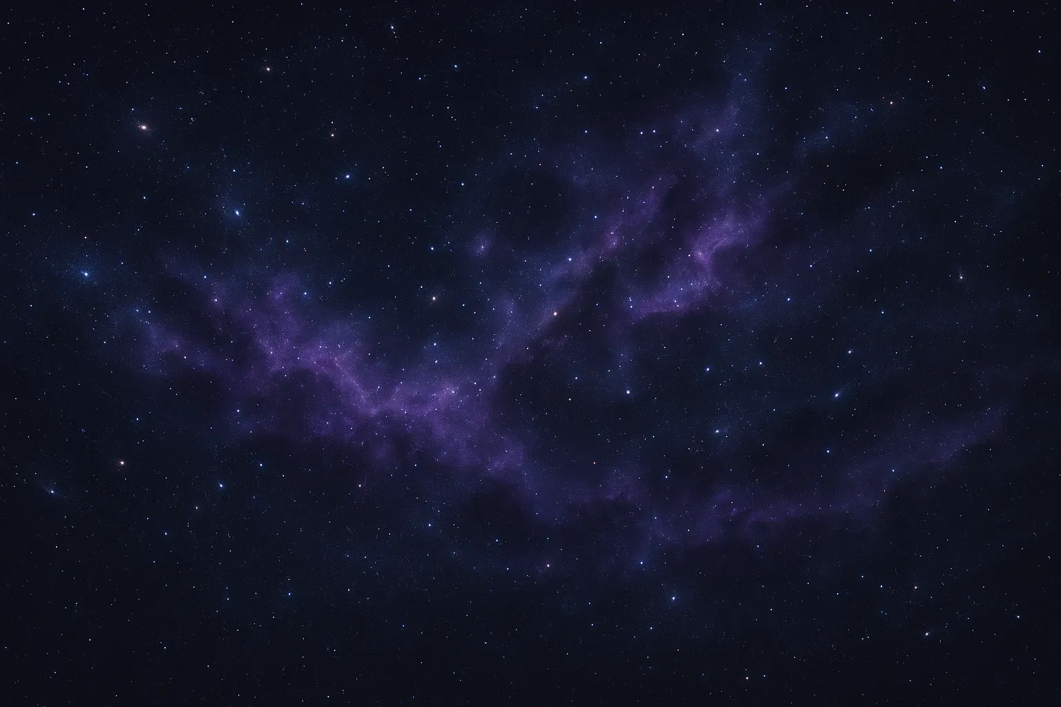 Deep space background with parallax effect, multiple layers of stars and nebulas at different depths, dark cosmic atmosphere with purple and blue nebula clouds, distant galaxies, dark space theme, no text, high depth perception for parallax scrolling effect